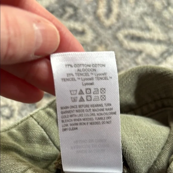 Olive Green Lucky Brand Pants - Picture 3 of 6